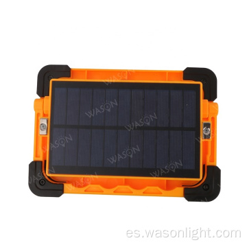 Wason 3000 Lumens Portable Water Solar USB USB recargable Luz de trabajo LED súper brillante para reparar emergencia para acampar al aire libre